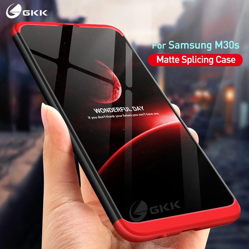 

Роскошный защитный чехол GKK для Samsung M30s, противоударный Матовый Жесткий чехол для Samsung M21, M31, A50, A51, A71, чехлы