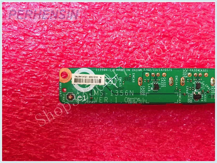 Фото Для MSI X370 DC IN разъем питания USB-порт плата аудиоразъем плата MS-1356N 100% работает отлично №2
