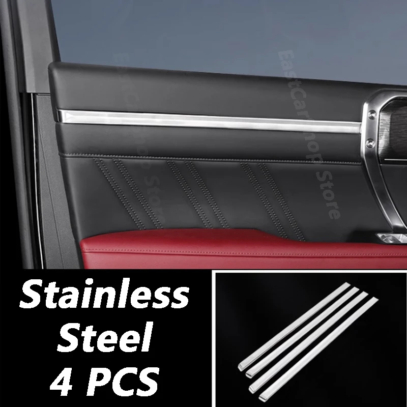 

Для Great Wall GWM WEY TANK 400 2023 2024 отделка салона двери автомобиля из нержавеющей стали декоративные аксессуары крышка