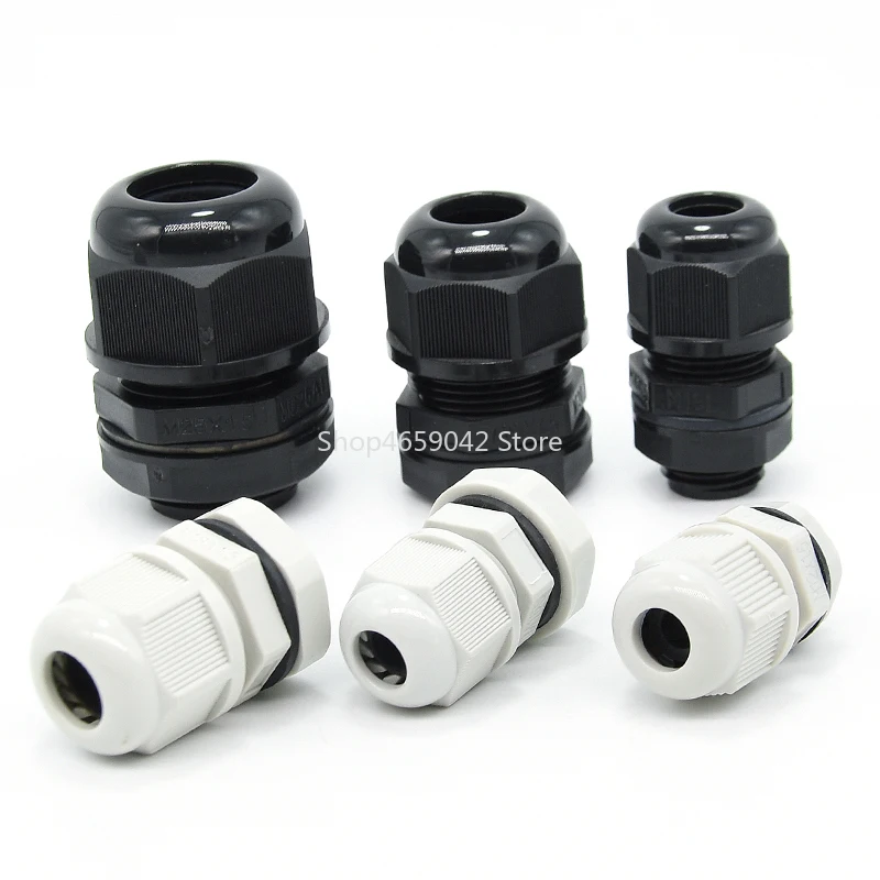 

Водонепроницаемые нейлоновые кабельные вводы PG7 5 шт.