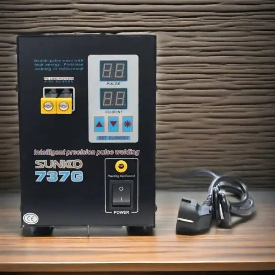 SUNKKO 737G Двухрежимная педаль 18650 батарея точечный сварщик двойной импульсный