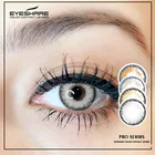Распродажа, 1 пара профессиональных контактных линз EYESHARE натурального цвета, мягкие контактные линзы, красивые цветные контактные линзы для макияжа зрачков для глаз