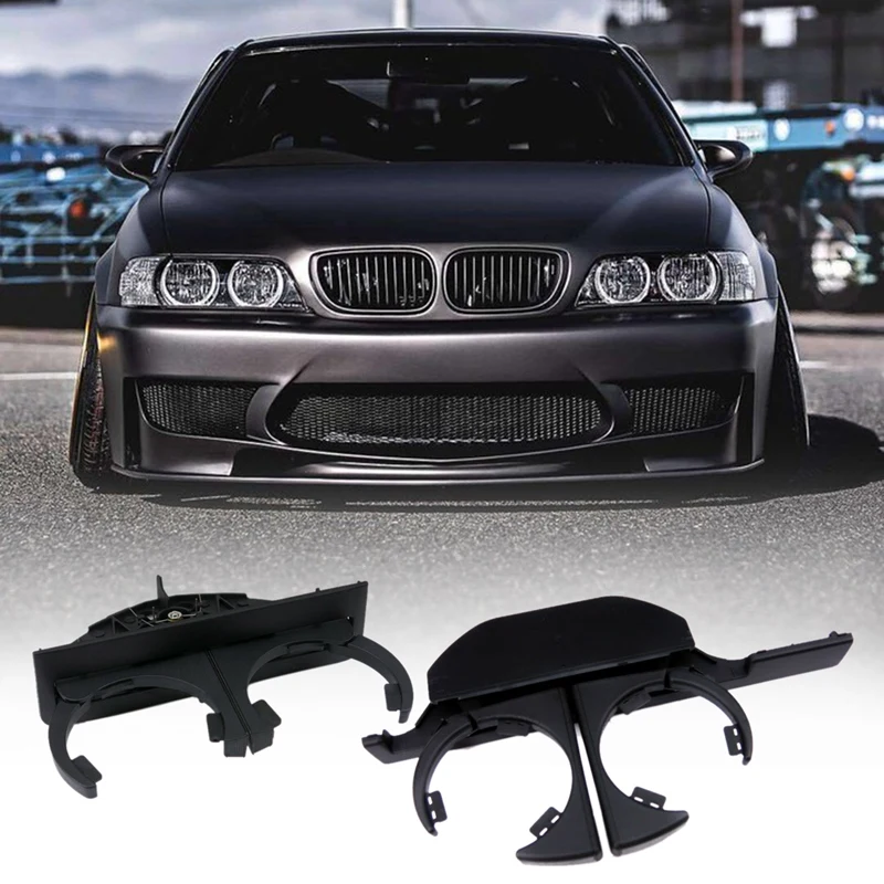 

Автомобильный передний и задний держатель чашки RHD Набор для BMW E39 520D 530D 535I 525TD 520I 523I 525TDS 1996-2003 51168190206 51168184520