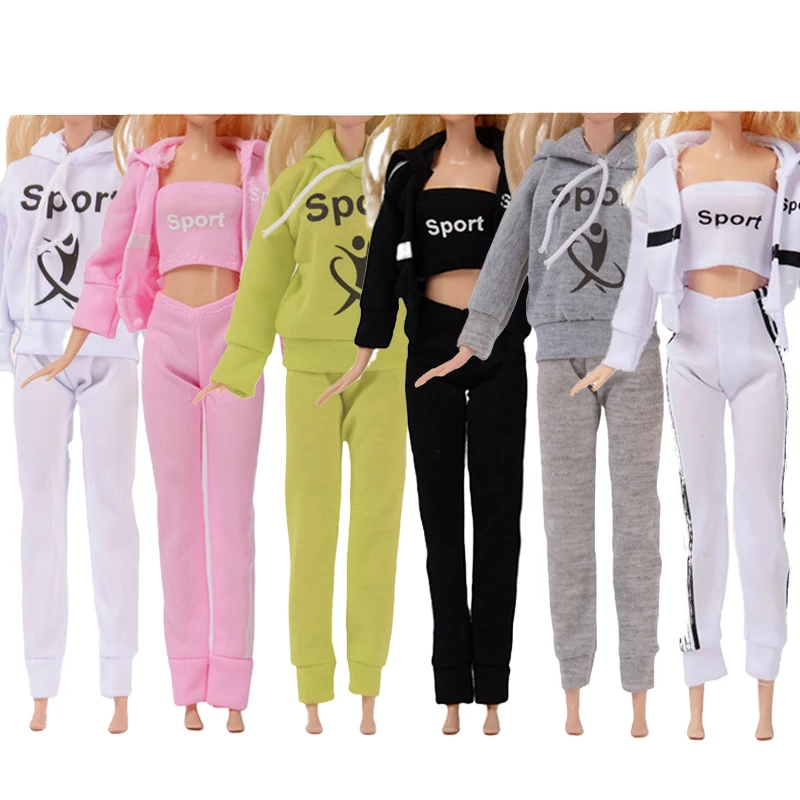 3 шт. спортивная одежда для куклы Барби 29 см