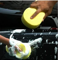 2pcs car wash sponge block car motorcycle cleaning supplies large size sponge brush dusting random color car cleaning tool