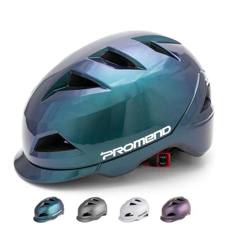 

Шлем велосипедный PROMEND для мужчин и женщин, дышащий Интегрированный шлем из пенополистирола и пенополистирола, для горных и шоссейных велосипедов, оборудование
