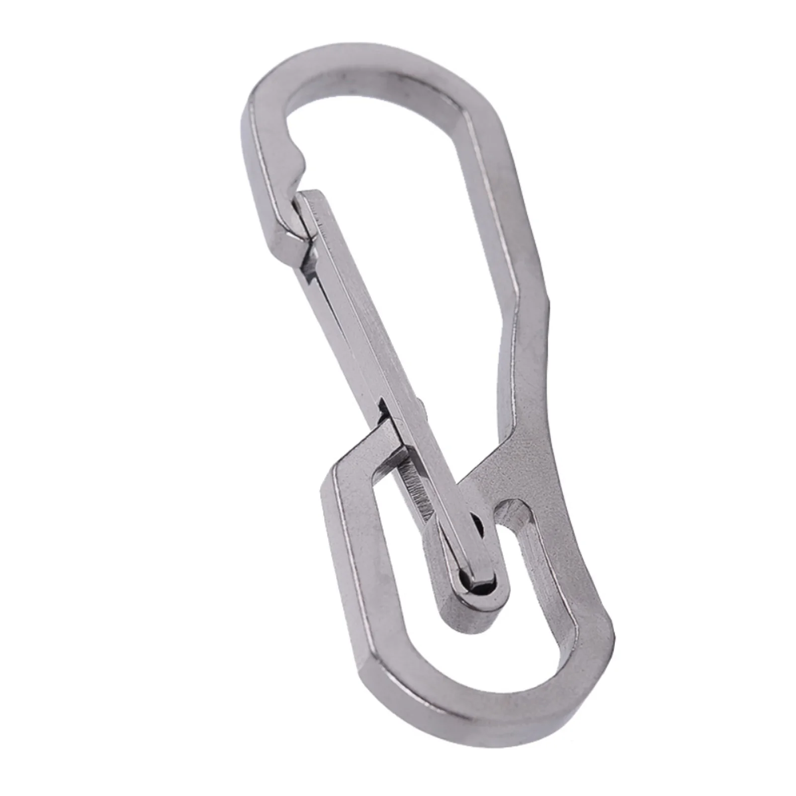 

Брелок для ключей с карабином, портативный держатель для ключей с выдвижной цепочкой, сверхпрочный карабин, зажимы для ключей