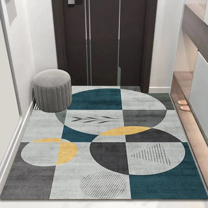 light luxury home entrance doormat living room coffee table rugs non slip floor mat soft rectangle bath mats bedroom bedside rug free global shipping
