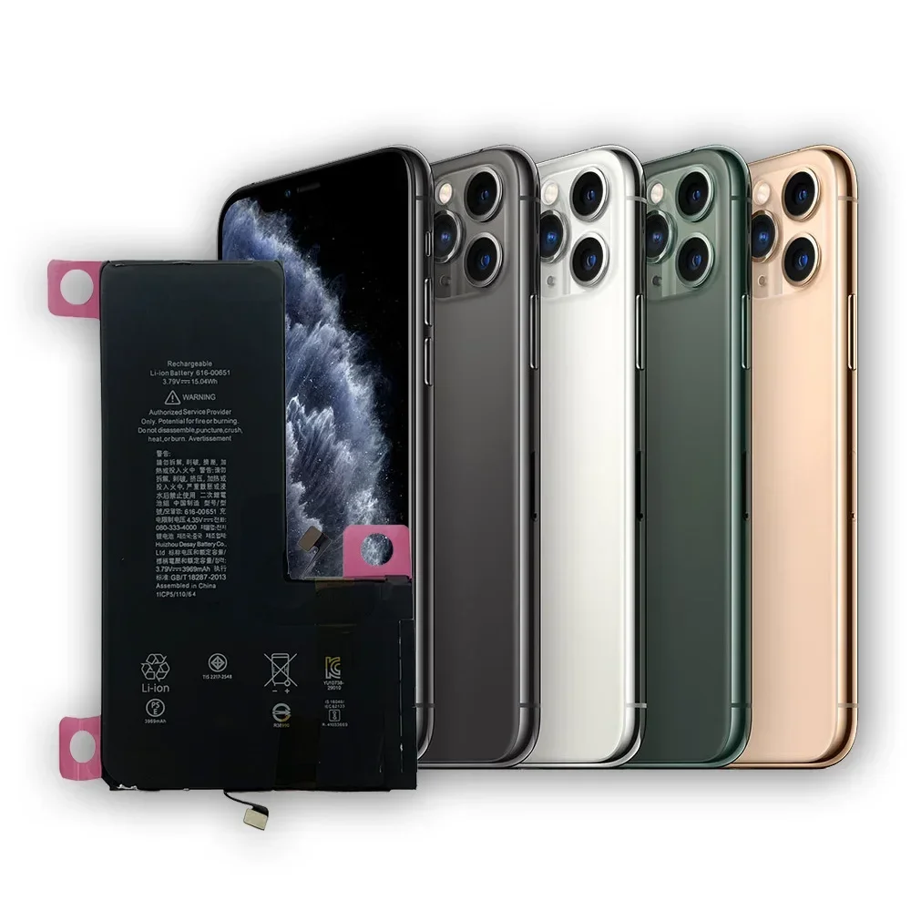 11Pro Max Высококачественная сменная батарея для мобильного телефона IPhone A2218 A2161 A2220