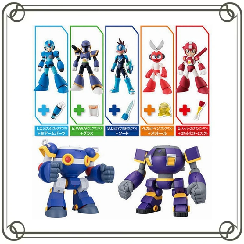 BANDAI Rockman EXE ZERO SMP Armor VAVA GACHA Фигурки Модель Детская игрушка
