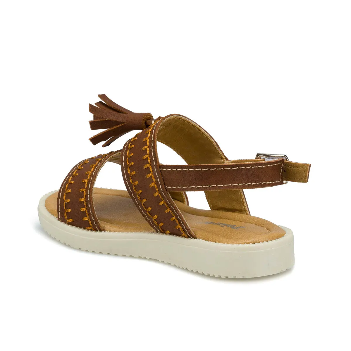 

512491.B Brown Female Child Sandals