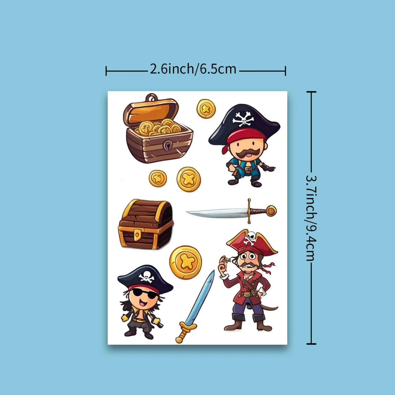 2 Коробки Х 24 Листа. Набор Временных Татуировок — Поддельные Татуировки На Тему