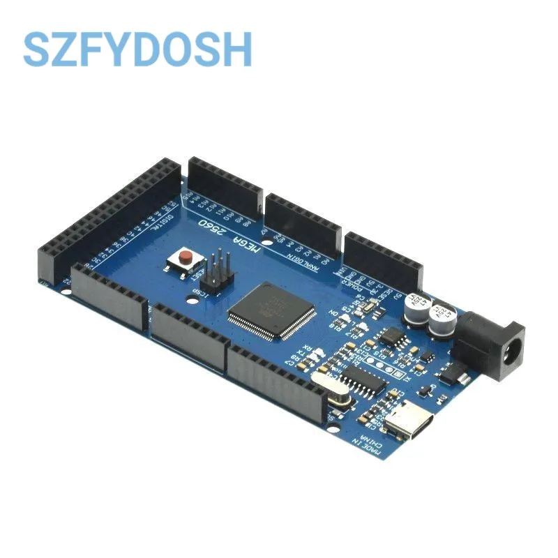 USB-плата MEGA2560 MEGA 2560 R3 (ATmega2560-16AU CH340G) AVR, макетная плата MEGA2560 PRO, плата расширения, комплект «сделай сам»