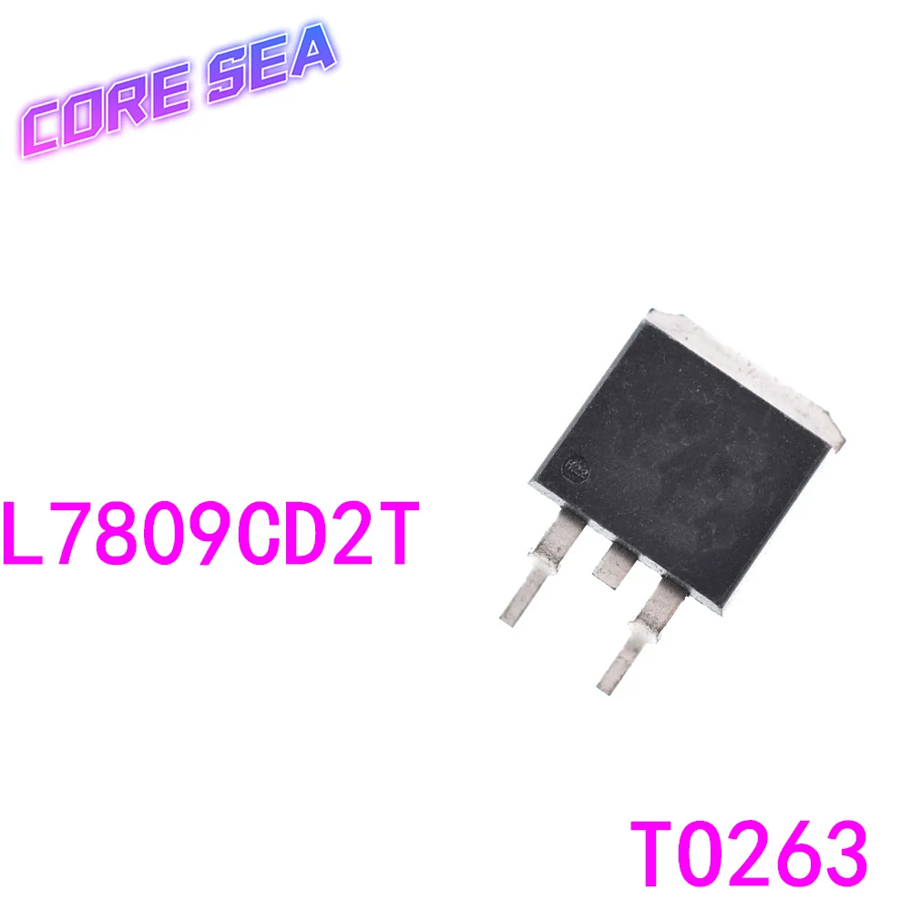 

10 шт. SMD TO-263 L7809CD2T трехсторонняя трубка регулятора 7809 L7809C2T