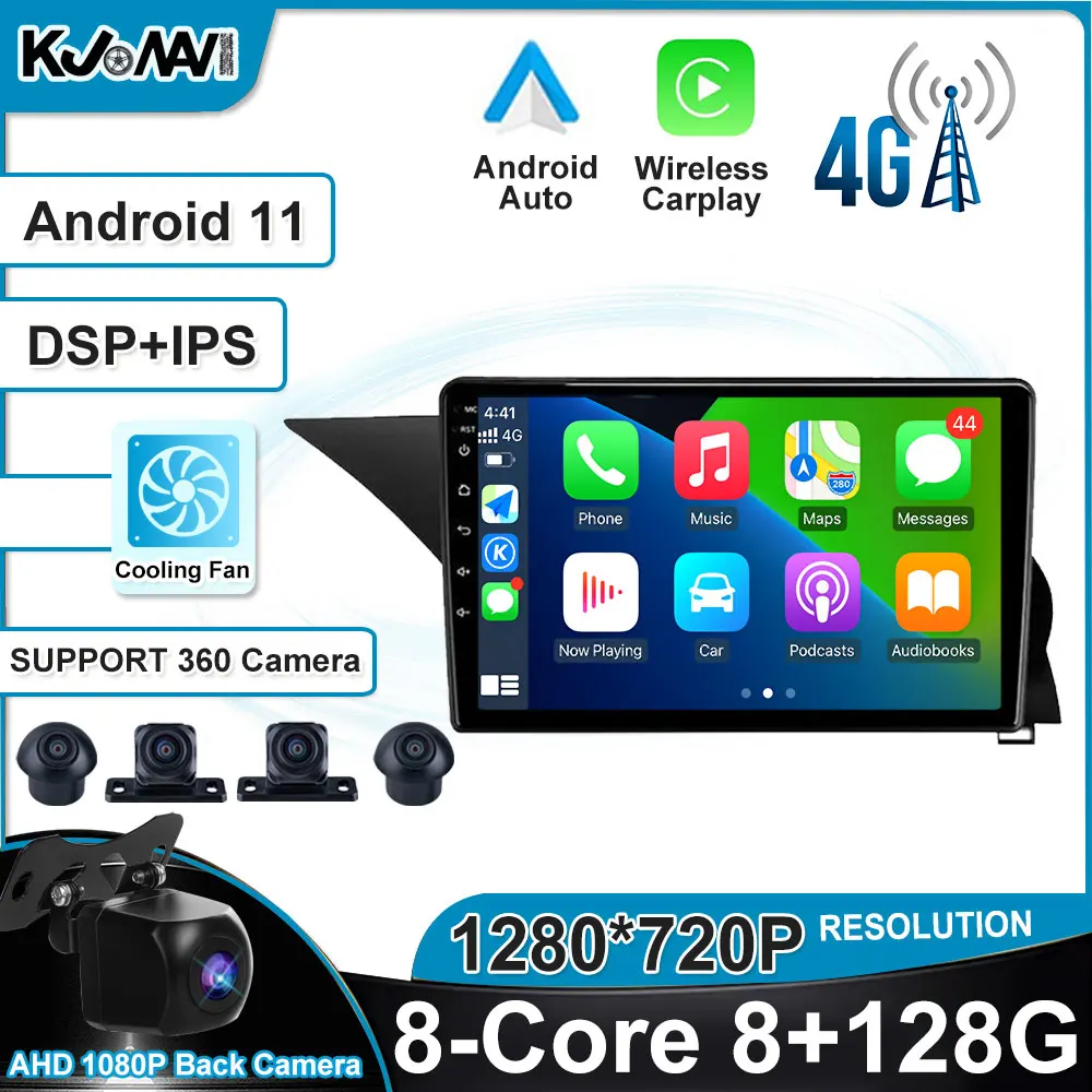 

Carpaly DSP IPS Автомагнитола Авто Стерео Автомобильная GPS-навигация android 11 Bluetooth для Mercedes Benz GLK-klase X204 2012 - 2015