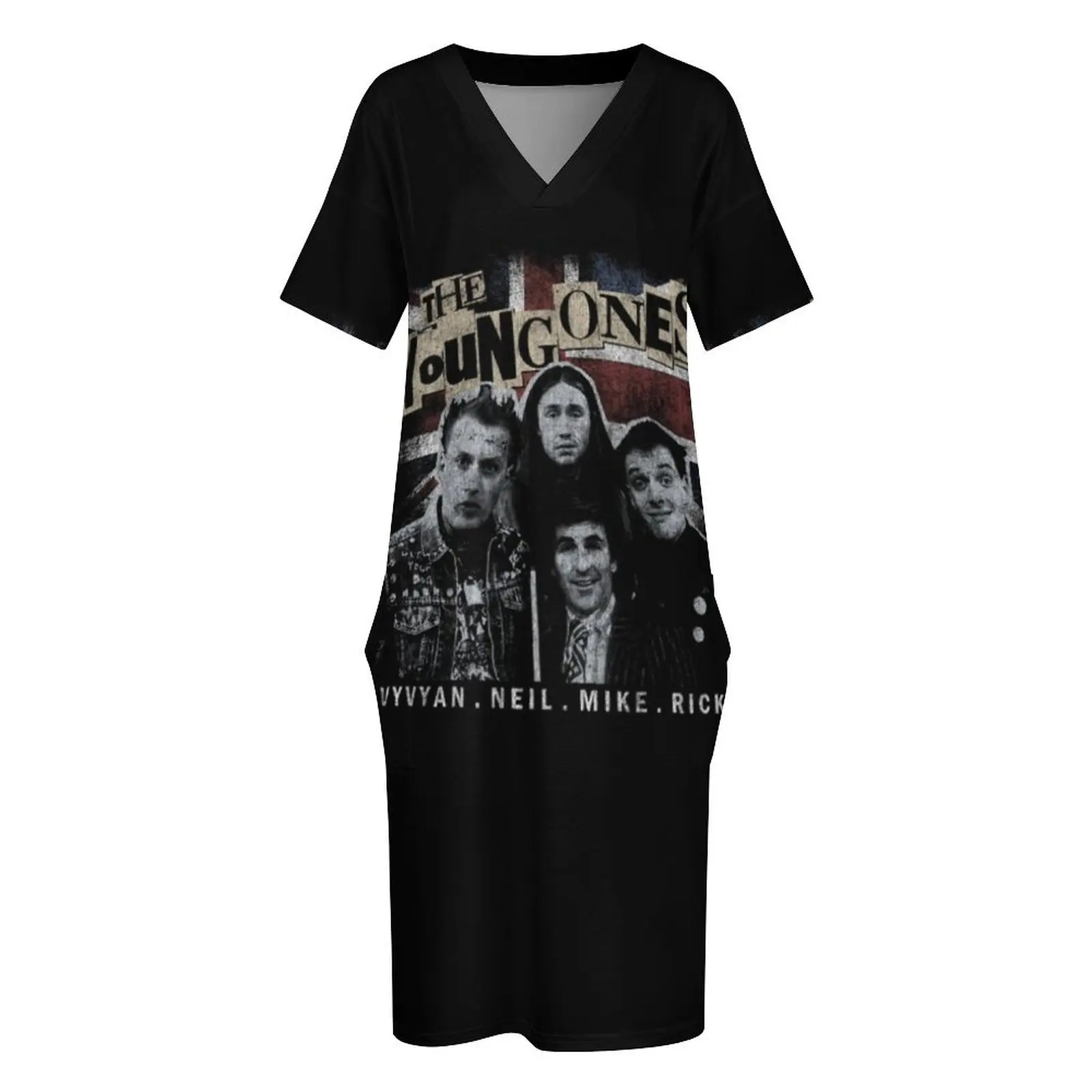 Женское платье The Young Ones Vyvyan bastard свободного кроя из полиэстера