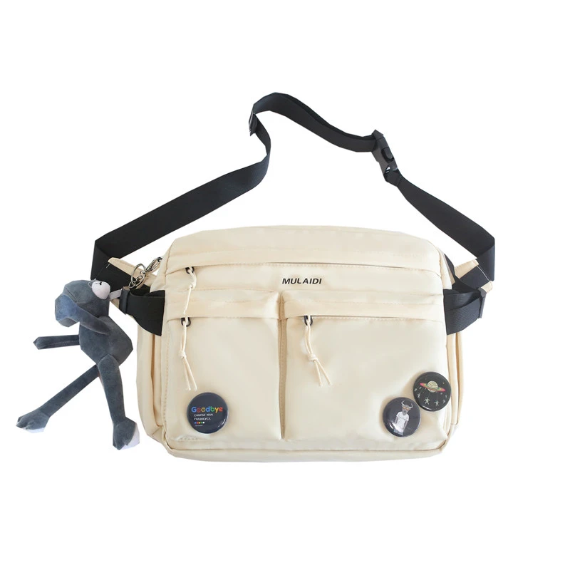 

Summer trend messenger bag Korean students all-match large-capacity ins shoulder trend eel skin campus style shoulder bag