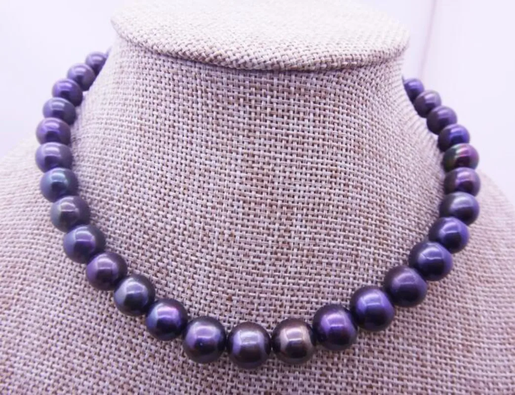 Женское колье с подвеской из серебра 925 пробы жемчугом