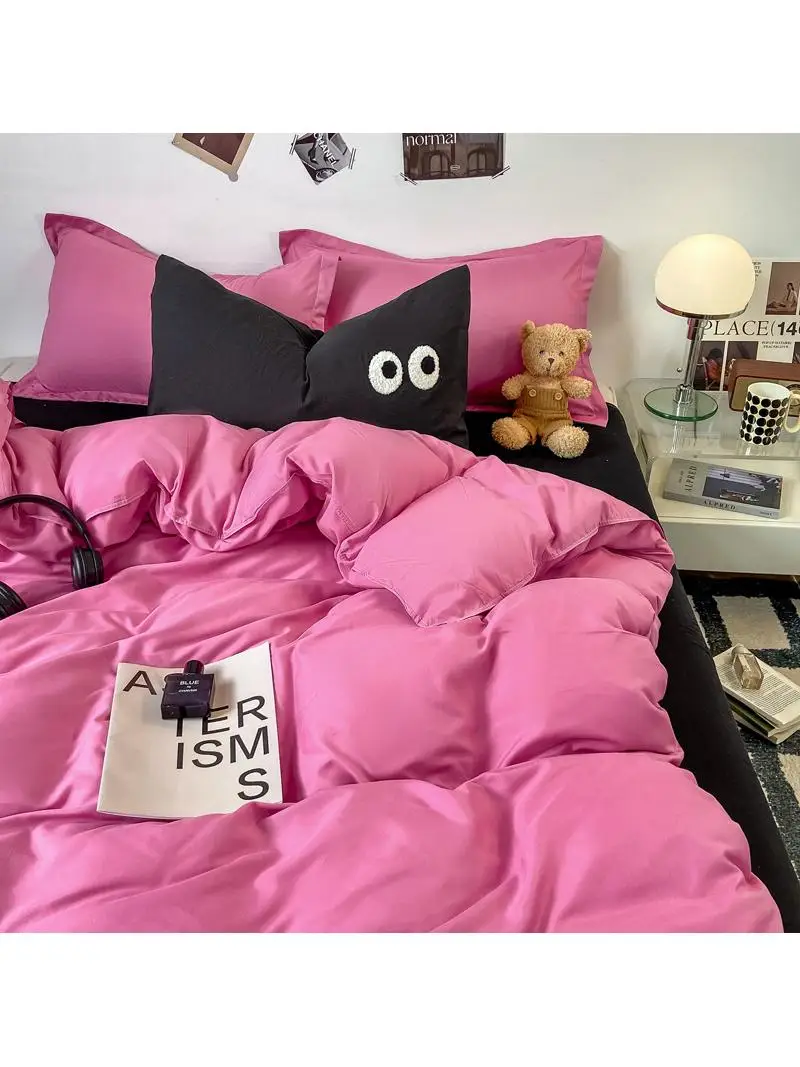  Твердый стираный хлопок приятный для кожи шлифовальный комплект из четырех