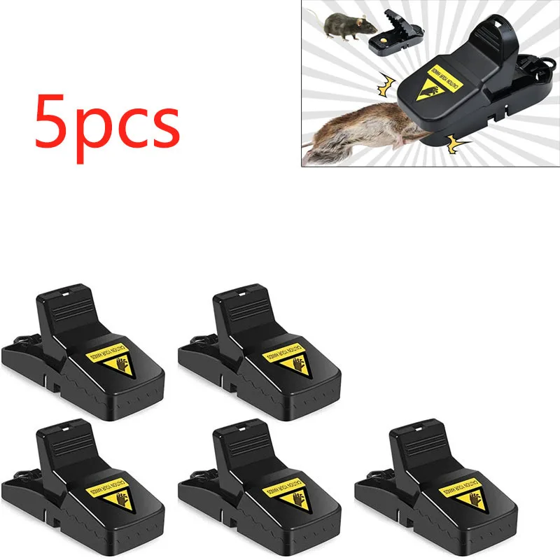 

Reusable Small Rat Traps Automatic Mousetrap 5pcs Mouse Pest Killer Plastic Mouse Trap Rat Mice Catching Trap Mice