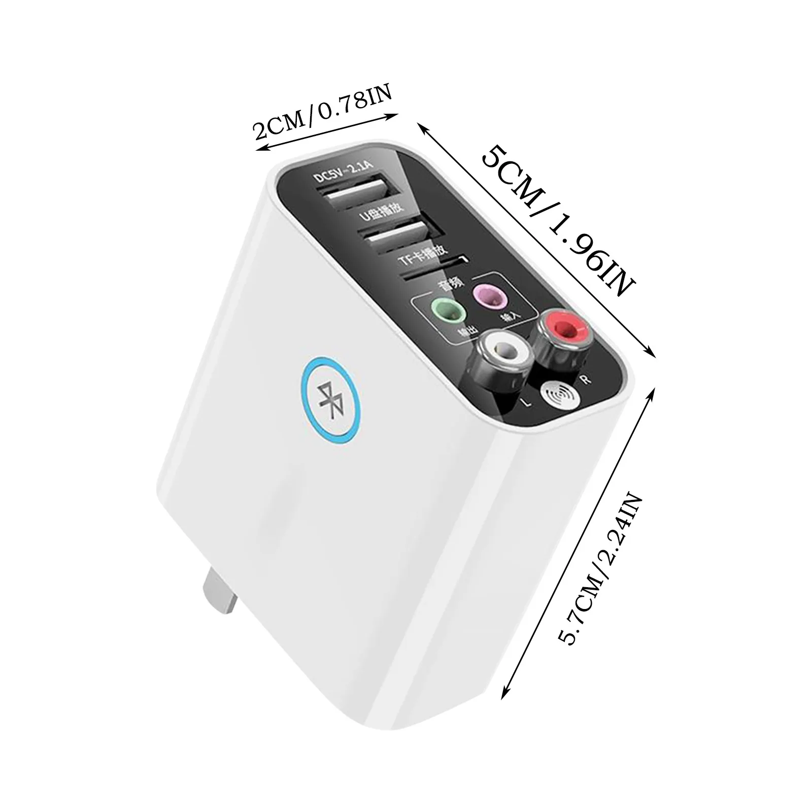 Передатчик и приемник Bluetooth 6 в 1 адаптер передатчик 2-в-1 3 5 мм для беспроводного AUX