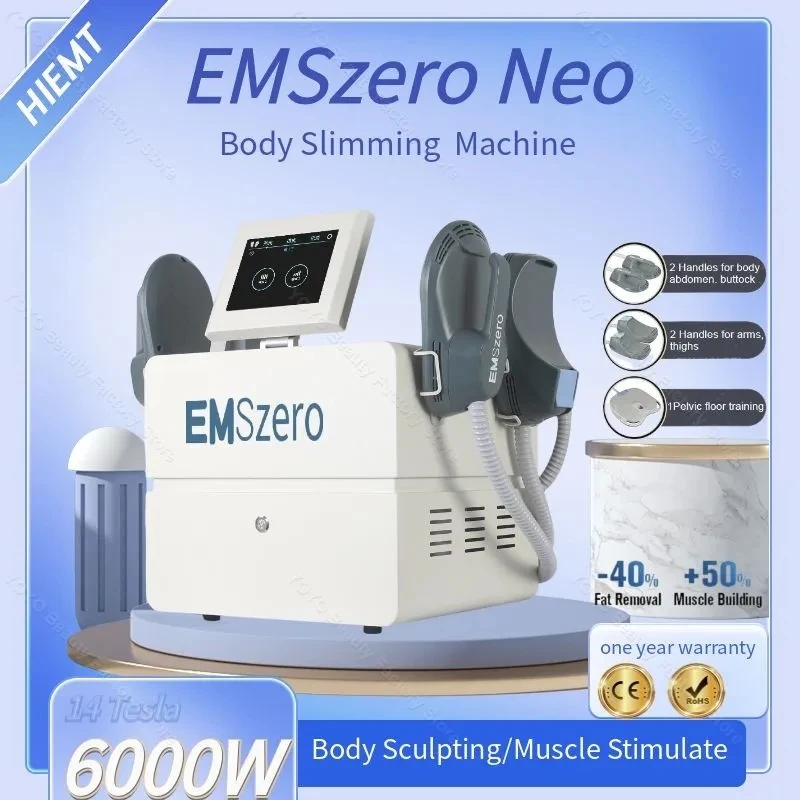 

2023 14 Tesla DLS-EMSLIM Muscle Stimulate EMSzero Neo Fat Removal Body Slimming Butt Build Sculpt Machine Weight Lose for Salon