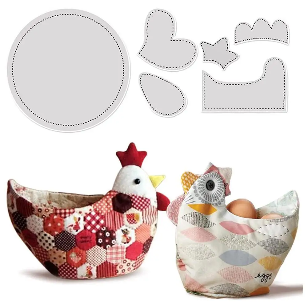 

Animal Chicken Pattern Stamp And Metal Die Scrapbooking Alphabet Stamp Embossing Craft Silicone Transparent Stampstampons