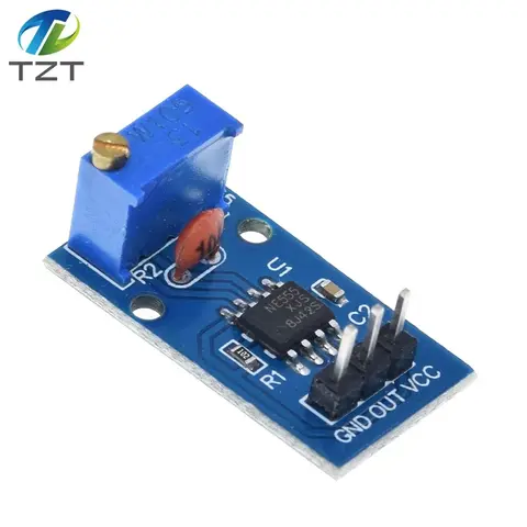 TZT 1/2/5 шт. NE555 модуль генератора импульсов с регулируемой частотой импульсный модуль