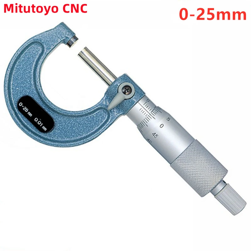

Mitutoyo CNC Outside Micrometers 103-138 0-25 25-50 50-75 75-100mm Metalworking Measuring Accuracy 0.01mm Measuring Hand Tools