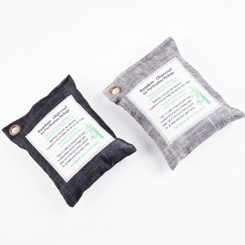 

200gBamboo Charcoal Bag Smelly Removing Activated Carbon Closet Shoes Deodorant Deodorize Desiccant Absorber for Household