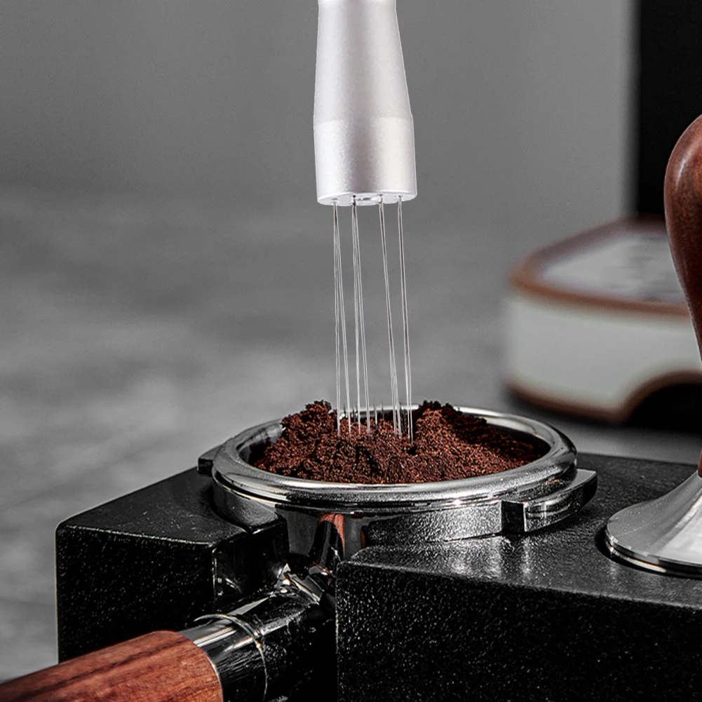 

Stainless Steel Needle Coffee Tamper Coffee Stirrer Distributor Leveler Tools for Powder Distributor Accessories