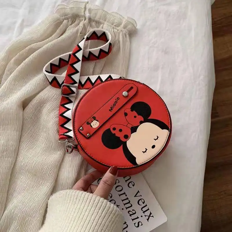 

Disney cartoon Minnie fashion pu ladies one-shoulder messenger mobile phone bag girl wild coin lipstick bag