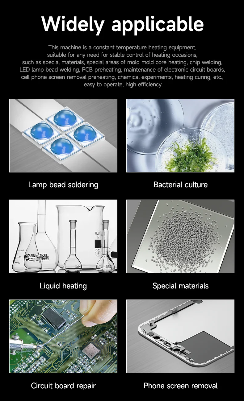 Механик HT-30 HT-34 интеллектуальный цифровой дисплей нагревательный стол с