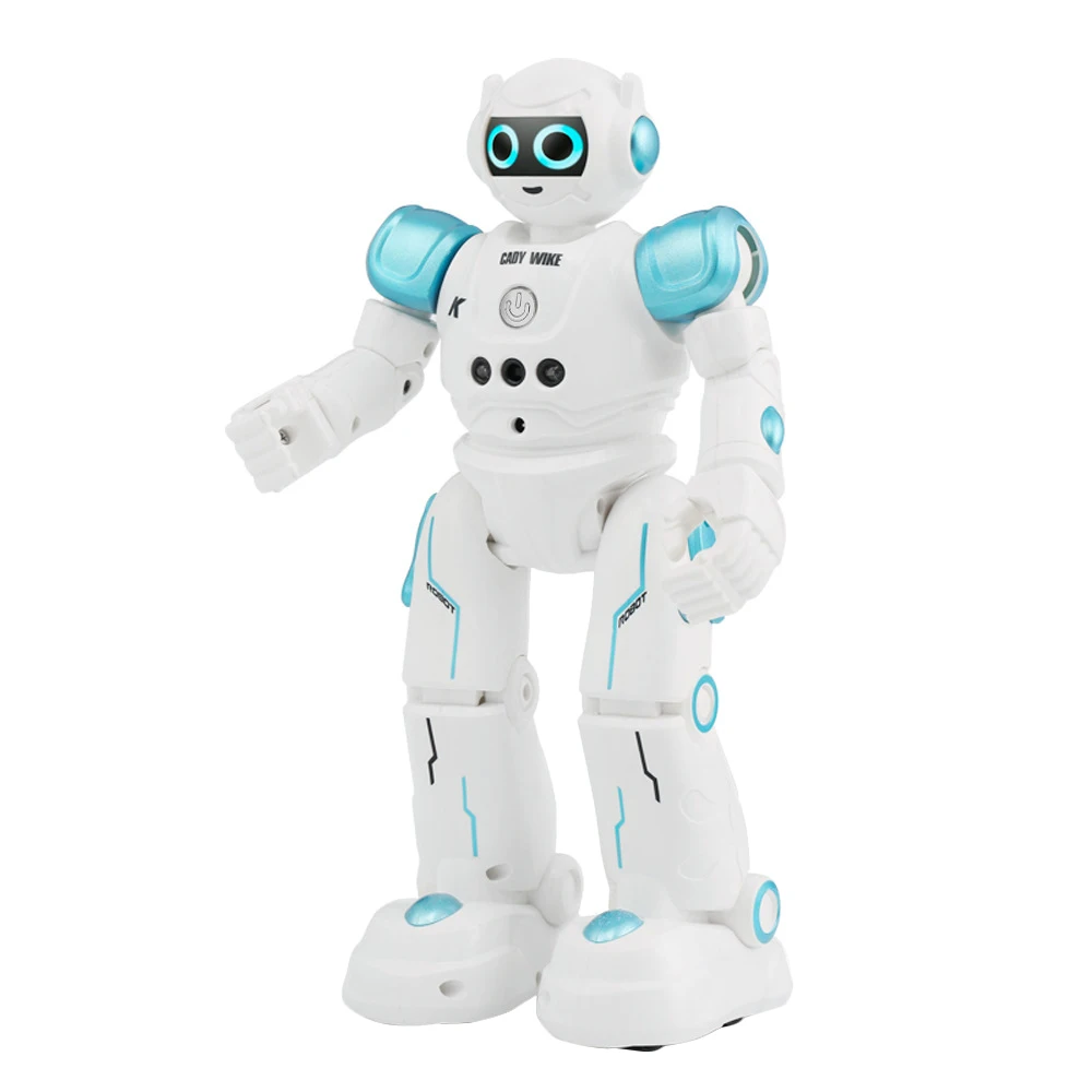 

JJRC RC Robot Toy RC Gesture Sensing Toy Programmable Toy Interactive Walking Singing Dancing for Boys Girls Gift Blue