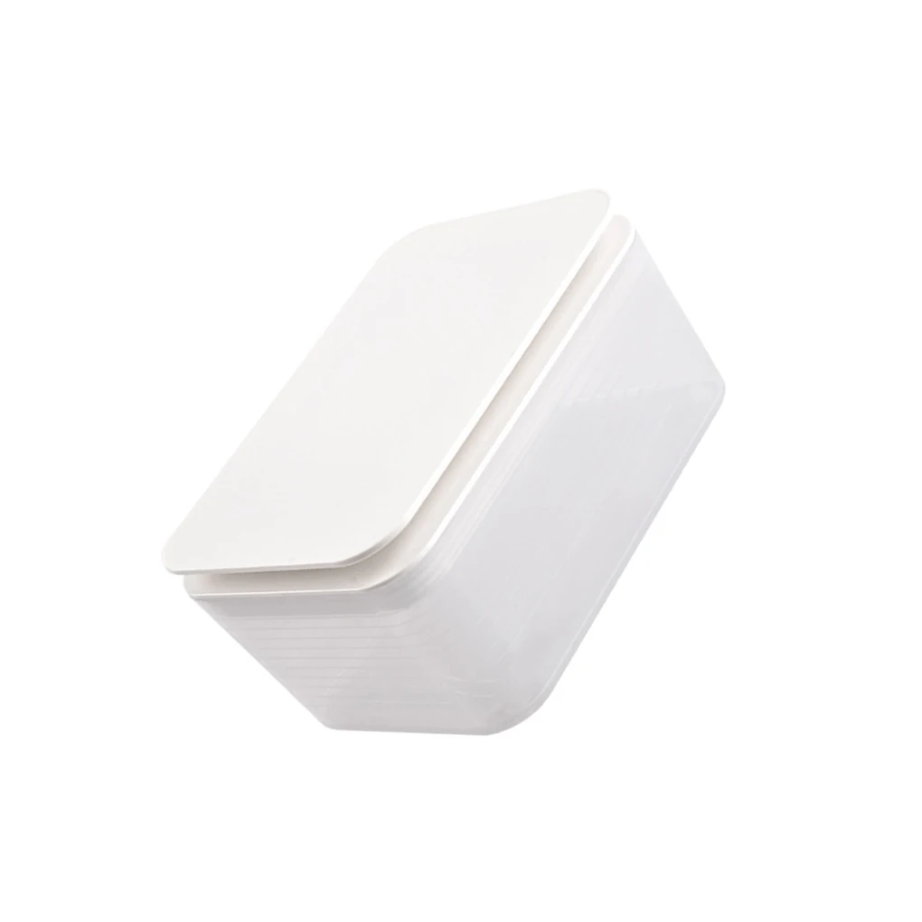 

Диспенсер для салфеток для дома и офиса, многоразовый женский органайзер для защиты лица для спальни и ванной комнаты, синий контейнер