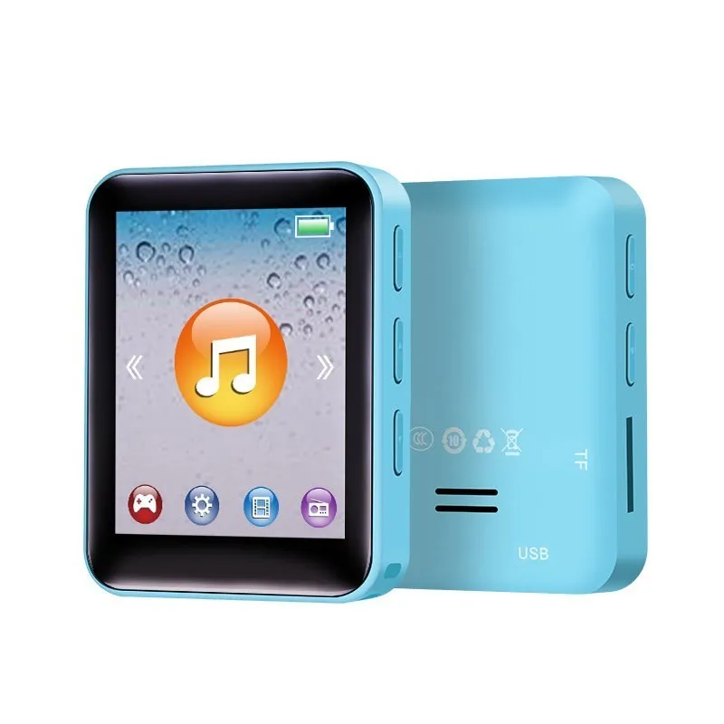 

1.8 Inch TFT Screen MP3 Player Walkman with Wired Headphones Plastic MP3 Music Player E-Book/Recording MP3 MP4 Player for Sports
