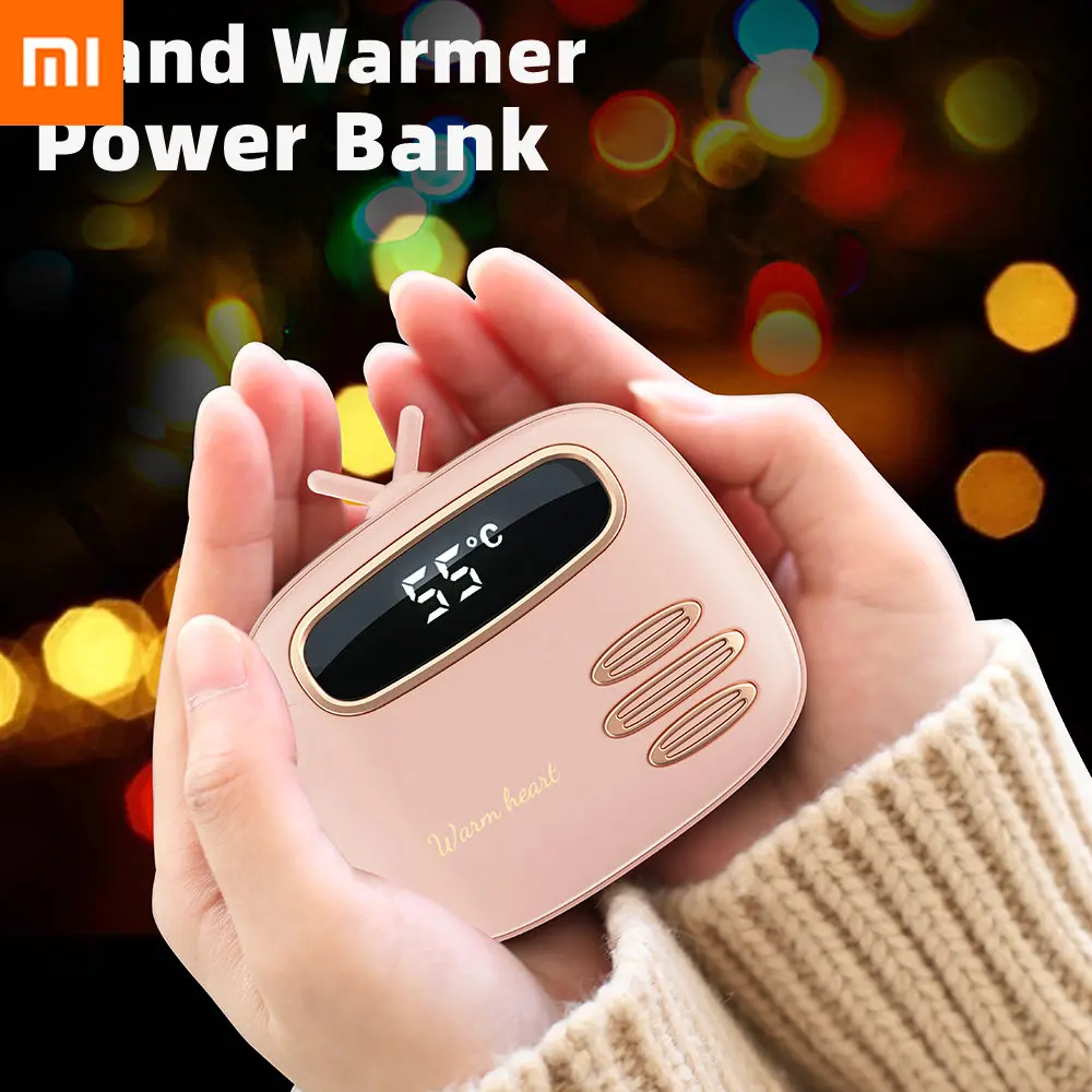 

Xiaomi New Winter Mini Portable Usb Velvet Hand Warmer Mobile Power Bank Hand Warmers Rechargeable Heater Handwärmer Calentador