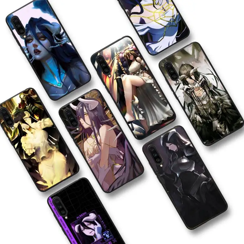 

Anime Albedo Overlord Phone Case for Samsung S20 lite S21 S10 S9 plus for Redmi Note8 9pro for Huawei Y6 cover