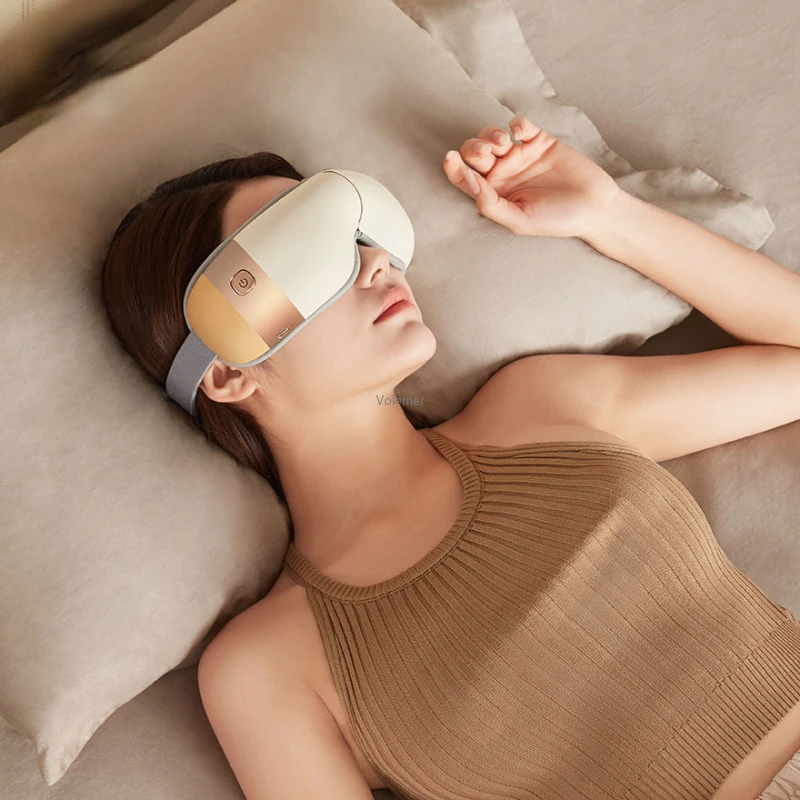 New Youpin Momoda Eye Massager Eye Care Instrument Eye Massagers Fatigue Relief Hot Compress Massager & Improve Sleep Glasses enlarge