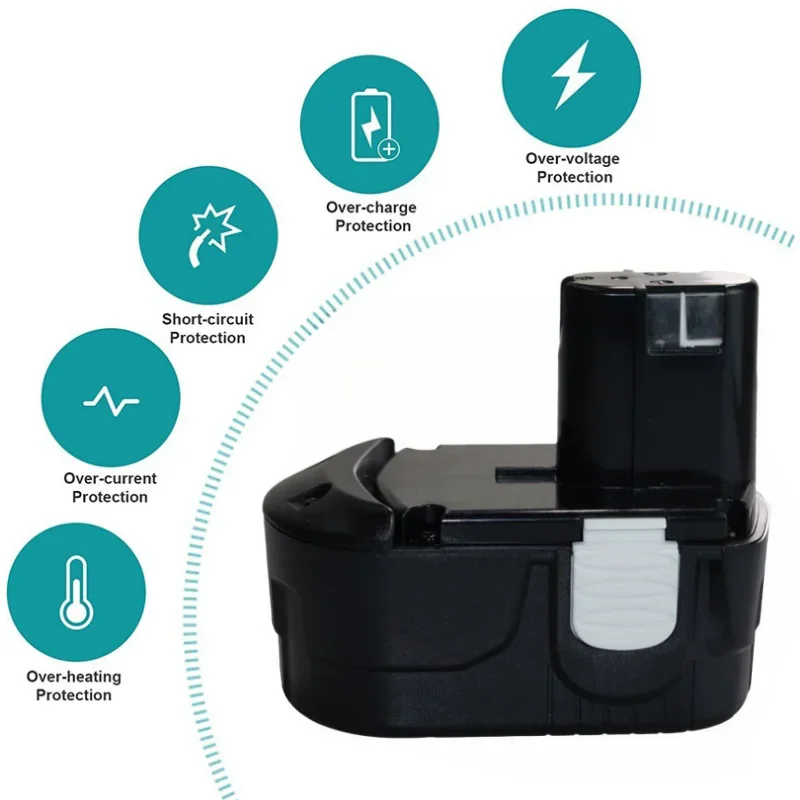 Аккумулятор Hitachi 18 В 9800 мАч черный Ni-MH