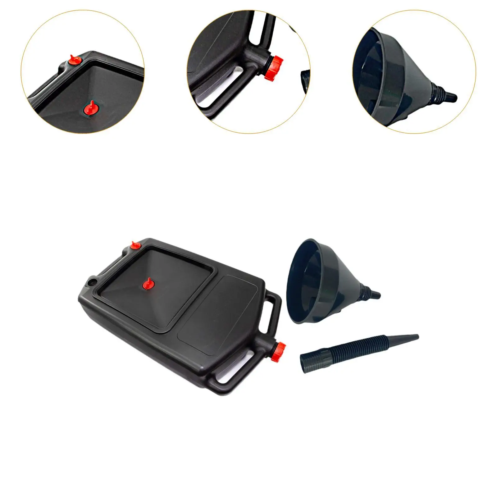 Универсальная канистра для слива масла банка охлаждающей жидкости масляного