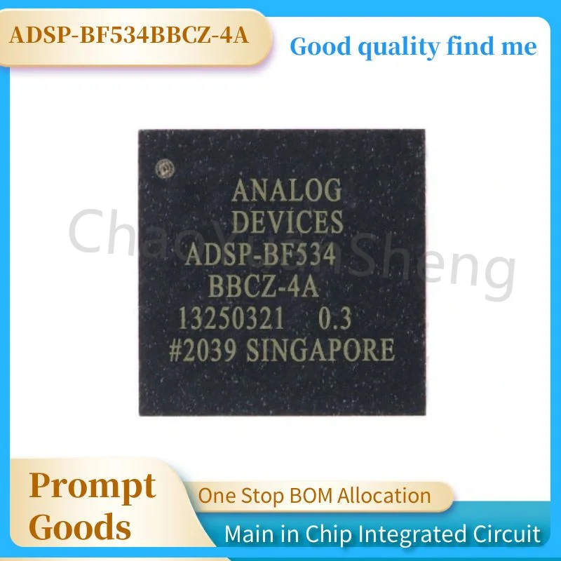 

New original ADSP-BF534BBCZ-4A package BGA-182 microcontroller digital signal processor ADSP-BF534