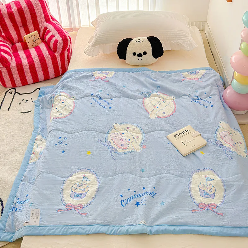 Крутое и мягкое летнее одеяло Hello Kitty машинная стирка воздухопроницаемость