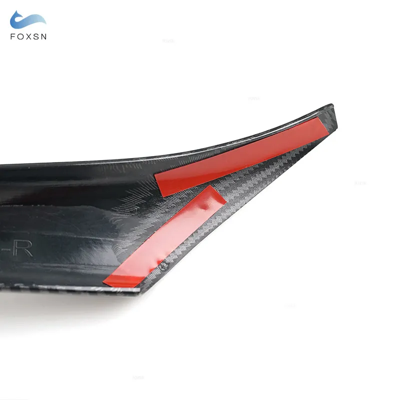 Для BMW X3 X4 G01 G02 2018-2022 2 шт. ABS карбоновая текстура внутренние дверные ручки панель