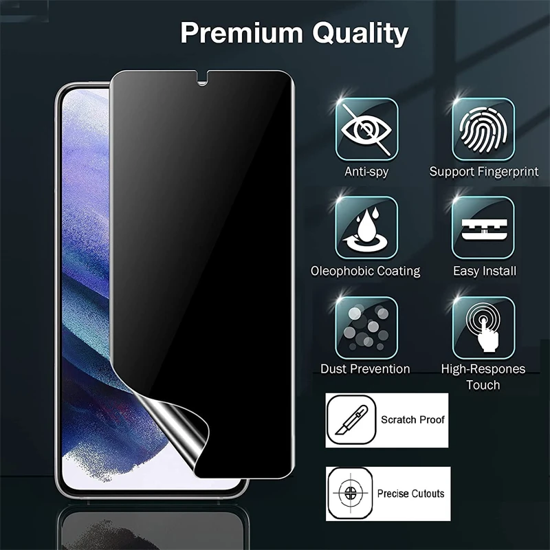 Защитная пленка для Samsung S22 Ultra S21 Plus S20 FE S10 S9 S8 Note 20 10 9 A52 A51 |