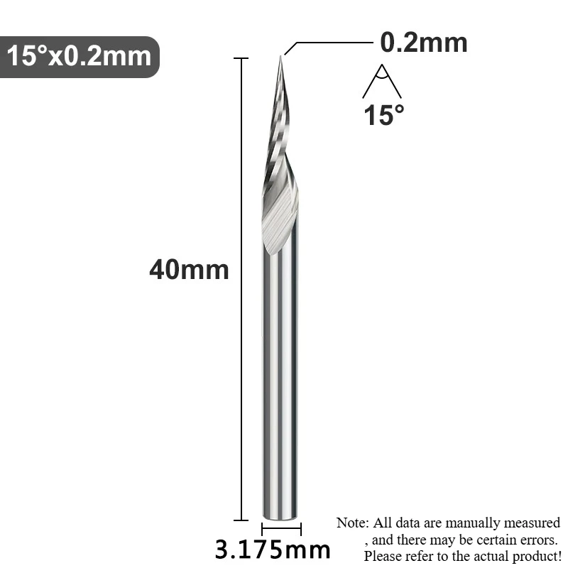 

JRDS фреза для печатных плат V-образная 3,175 мм