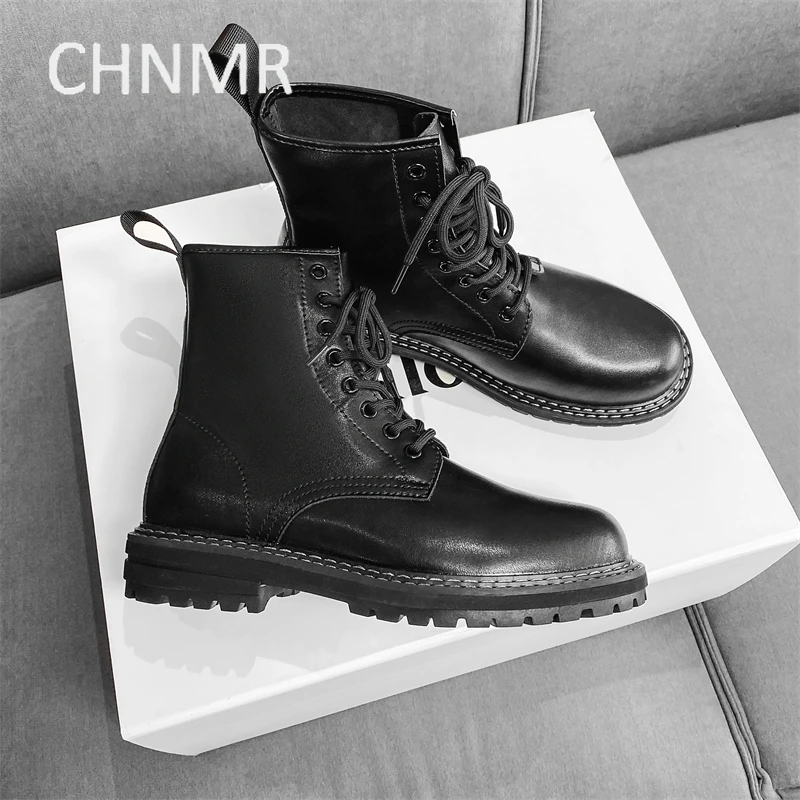 

Men's Boots Thick Bottom Non-slip Comfortable Wear-Resistant Classic Fashion Wild Explosive Style Spring and Autumn Main Push