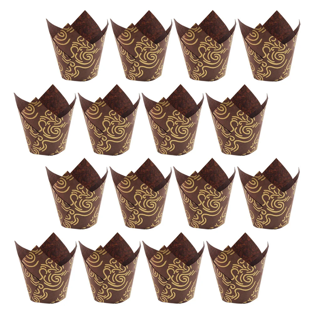 

100Pcs Useful Delicate Creative Practical Supplies Cake Cups Cupcake Cups for Home