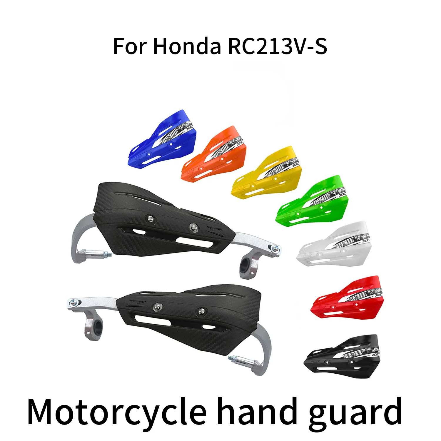 Фото Для Honda RC213V-S универсальные мотоциклетные поручни из алюминиевого сплава, защита руля, ветровой дефлектор, защита от падения, бык №1