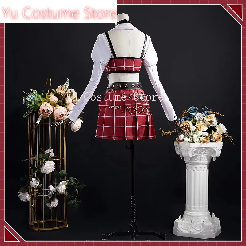 Yu костюм Kuzuha knkn Kanae косплей Vtuber прекрасная униформа платье Хэллоуин наряд для